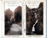 Vtg 1930s Brochure Seven Falls South Cheyenne Canon Highway Colorado CO K13 - $25.69