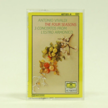 ANTONIO VIVALDI The Four Seasons / 3 Concertos L&#39;Estro Armonico Cassette Tape - £7.01 GBP
