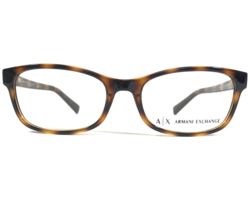 Armani Exchange Eyeglasses Frames AX3043 8224 Tortoise Rectangular 53-17... - $60.56