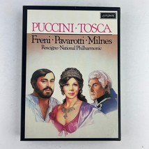 Puccini – Tosca Pavarotti 2xCassette Box Set OSA5-12113 - £11.86 GBP