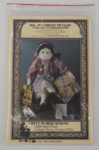 MY FRIEND PHYLLIS PATTERN 28&quot; DOLL 7 PC OUTFIT CRAFT QUILT AMITY UNCUTPR... - £8.04 GBP