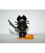 Blackbeard Edward Teach Pirates Of The Caribbean ! Toys Minifigures - $136.97 MXN