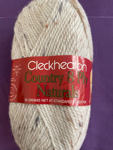 Cleckheaton Country Naturals 8 Ply DK weight Wool blend yarn color 1805 Natural - $3.77