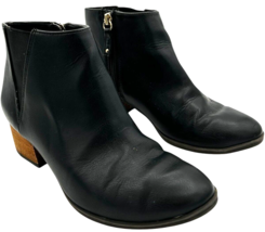 Dr. Scholl&#39;s Women&#39;s Tumbler Black Faux Leather Ankle Boot size 6M - $294.05 MXN