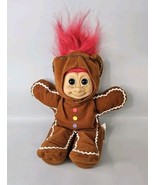 Russ Christmas Troll Gingerbread Man Plush Doll 10” - $27.45 CAD