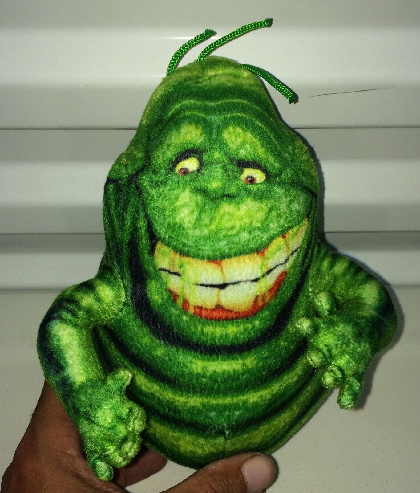 2016 Toy Factory Ghostbusters Slimer Monster 9" Plush Stuffed Animal Toy Green - $14.50