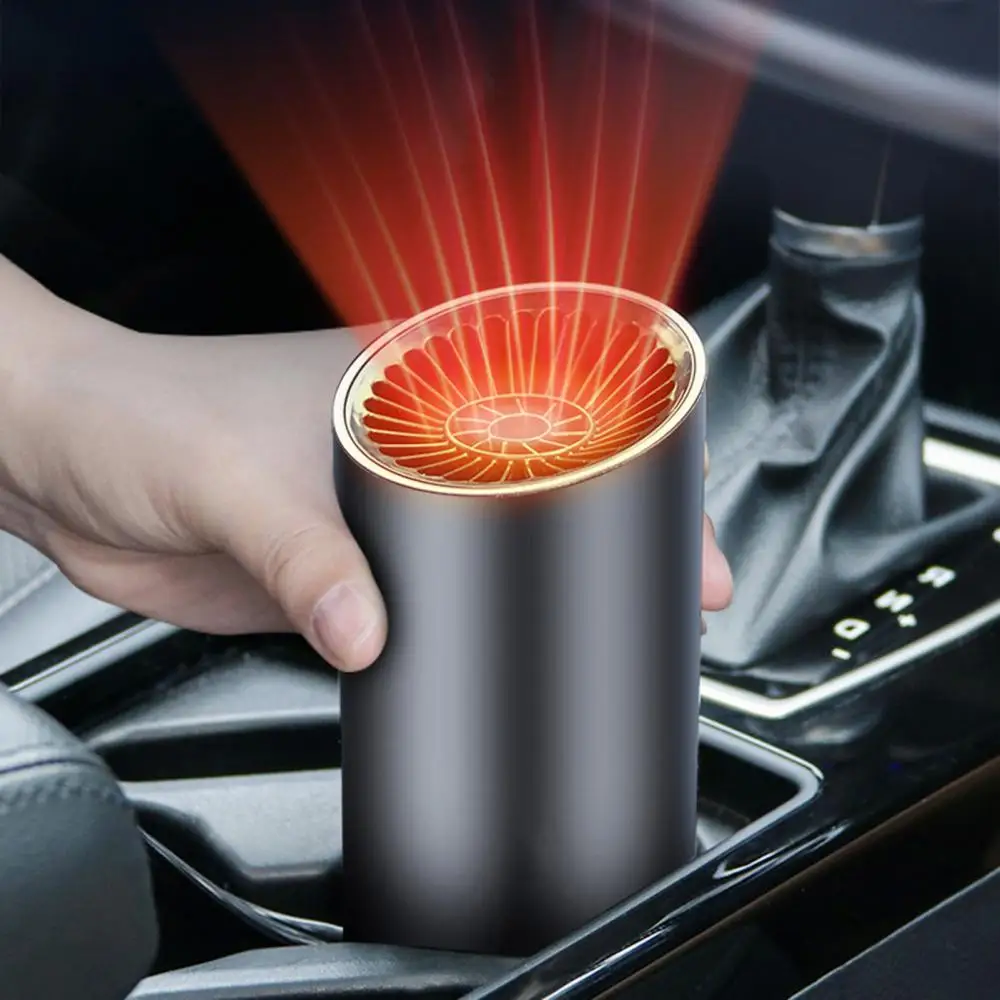Portable car heater windshield fan 150w 12v air purification defroster demister thumb200