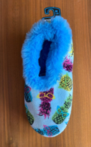 Pineapples Wearing Sunglasses Snoozies Slippers Size Medium (7-8) - £11.73 GBP