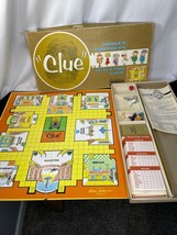 Vintage Parker Brothers Clue Board Game Complete 1963 - £18.98 GBP