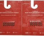 WONDERSHOP MINI REPLACEMENT 3 AMP FUSES 2 PACK (12FUSES TOTAL) MINI LIGH... - $5.93