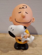 McDonald&#39;s 2015 Charlie Brown &amp; Snoopy Dancing Bobble Body - The Peanuts Movie - £4.64 GBP