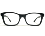 Bvlgari Eyeglasses Frames 3020 501 Black Silver Square Full Rim 52-18-140 - $65.23