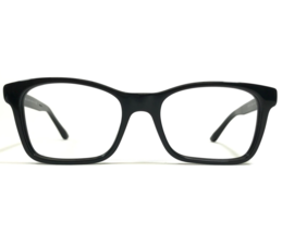Bvlgari Eyeglasses Frames 3020 501 Black Silver Square Full Rim 52-18-140 - £50.99 GBP