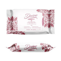 Swiss Navy Desire Unscented Feminine Wipes 25-Count Pack - $19.95