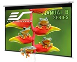 Elite Screens Manual B, 100-INCH Manual Pull Down Projector Screen Diago... - £120.54 GBP