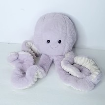 Octopus Plush Purple Ocean Glitter Eyes corduroy Tentacles Stuffed Anima... - £19.77 GBP