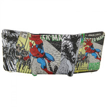 The Amazing Spider-Man Comic #65 Trifold Wallet Multi-Color - £19.67 GBP