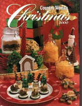 Country Woman Christmas 2000 by Kathleen Anderson Christmas Cookbook and Crafts - £5.94 GBP