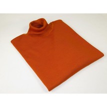 Men PRINCELY Turtle neck Sweater From Turkey Soft Merino Wool 1011-80 Cognac image 2