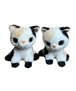 Pets Alive Smitten Kitten Interactive Plush by ZURU Calico Cats Lot of 2... - $44.59 CAD