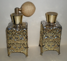 Perfume Bottles Vintage 1960's 1 admiser &amp; 1 Cap bottle, Refillable Empt... - $8.00