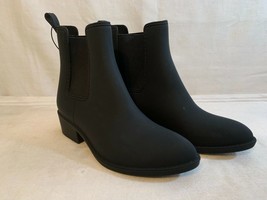 NEW! Women&#39;s Jeffrey Campbell Play Boots Matte Rubber Ankle Rain Boots 7 - £29.67 GBP