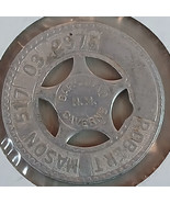 Good Luck Metal Typer Token From Carlsbad Caverns, NM. Robert Mason 517 ... - $9.49