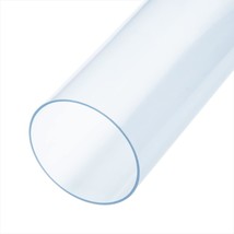 Powertec 70274V Clear Pvc Pipe 6&quot; X 36&quot; Long, 1Pk, Rigid Plastic Tubing ... - £51.89 GBP