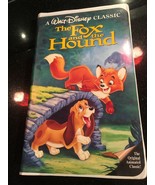 Walt Disney&#39;s The Fox and the Hound VHS 1992 Black Diamond Classic RARE - £48.05 GBP