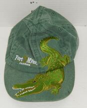 Fort Myers Florida Hook Loop Hat Cap Green  Size Kid Toddler Later Gator - $14.80