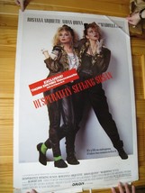 Madonna Póster Desperately Seeking Susan Película Promo Rosanna Arquette - £213.06 GBP