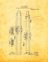 Slide-rule Runner Patent Print - Golden Look - £5.97 GBP+