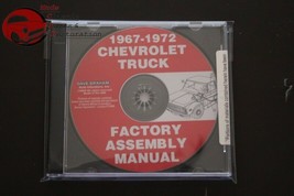 67-72 Chevy GMC Pickup Truck Factory Assembly Manual CDROM Suburban Blazer Jimmy - £28.05 GBP