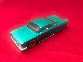 Hot Wheels ‘59 Impala Low Rider Green &amp; Purple Graphic Loose  1996 Car - $8.86