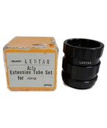 VTG Honeywell Pentax Lentar Extension Tube Set Camera Screw In - $13.63 CAD