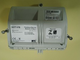 Eaton 9377-FB Fieldbus Barrier Module 6 Spur Ver. 01 Measurement Technol... - $567.97 CAD