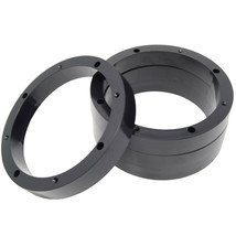 2 Pairs 6.5&quot; inch Plastic Spacer Speaker Rings Custom Mounting Adapter Subwoofer - £35.96 GBP