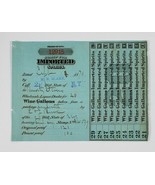 1879 United States Stamp for Imported Spirits New York  Timothy Stevens ... - $14.95