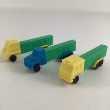 Pez Candy Dispenser Semi Trucks Big Rig 3pc Transport Hauler No Feet Vin... - $31.63