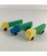 Pez Candy Dispenser Semi Trucks Big Rig 3pc Transport Hauler No Feet Vin... - $43.34 CAD