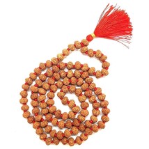 7 Mukhi Rudraksha Mala ou Maha Laxmi Mala déesse de la richesse - certifiée e... - $33.54