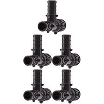 SharkBite 3/4 x 1/2 x 1/2 Inch Poly Crimp Reducing Tee, Pack of 5,PEX Pipe, - $20.84