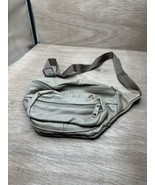 Fanny Pack Light Brown/tan Genuine leather Vintage 90s - $33.85 CAD