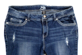 Jade Brand Women&#39;s Capri Jeans Size 20 Thick Stitch Denim - $15.84