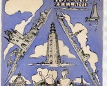Holland Province of Zeeland Brochure 1950&#39;s With Map - $17.82