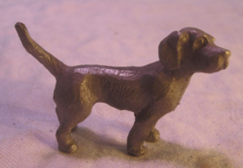 Vintage Pewter Miniature Spaniel Beagle Hunting Dog Puppy Figurine 1975 - £17.79 GBP