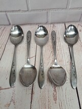 Imperial Stainless Silverware - FLOWER DANCE Soup Spoon 6 5/8" 5 Pc Lot - $174.84 MXN Imperial Stainless Silverware - FLOWER DANCE Soup Spoon 6 5/8" 5 Pc Lot - $174.84 MXN