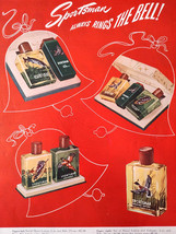 1949 Original Esquire Art Ad Advertisements SPORTSMEN Cologne Botany Ties - £5.13 GBP