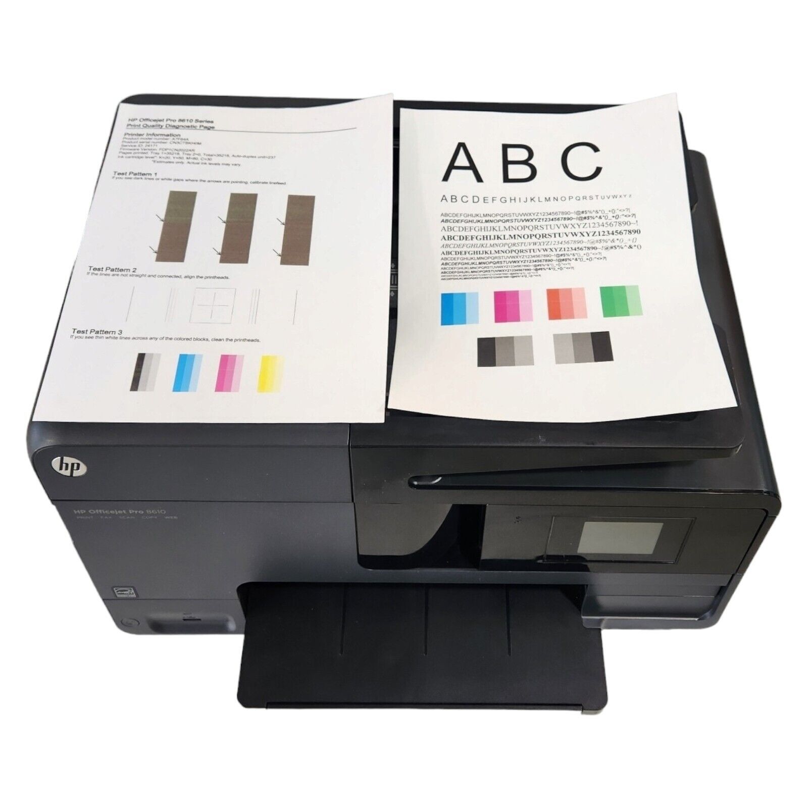 HP Officejet Pro 8610 All-In-One Color Inkjet Wireless Office Printer with Ink - £179.91 GBP