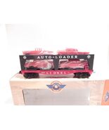 LIONEL POST-WAR CELEBRATION 19427- 6414 AUTO LOADER W/4 RED AUTOS 0/027-... - $83.60